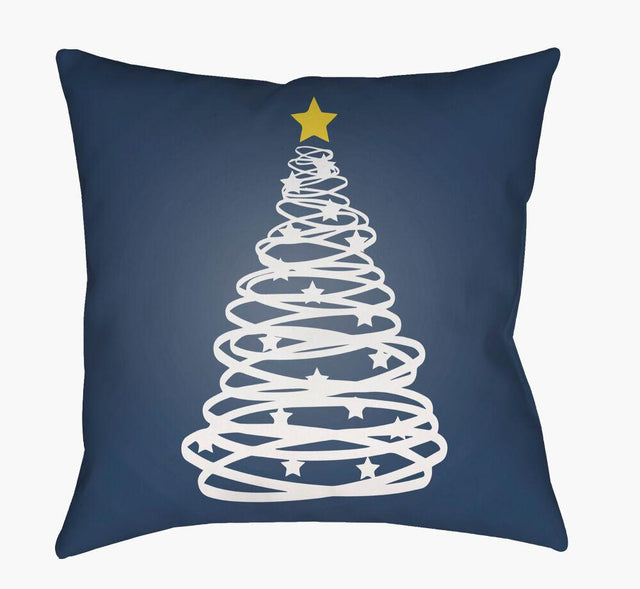 Surya Christmas Tree HDY-118  18"L x 18"W Fabric