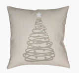 Surya Christmas Tree HDY-119  20"L x 20"W Fabric