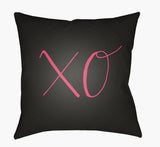 Surya Xoxo HEART-027  18"L x 18"W Fabric
