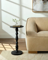 Livabliss Harare HHR-002 24"H x 12"W x 12"D Accent Table