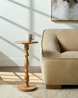 Livabliss Harare HHR-003 24"H x 12"W x 12"D Accent Table