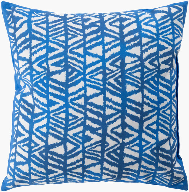 Livabliss Indigo Blues ID-005 18"L x 18"W Pillow