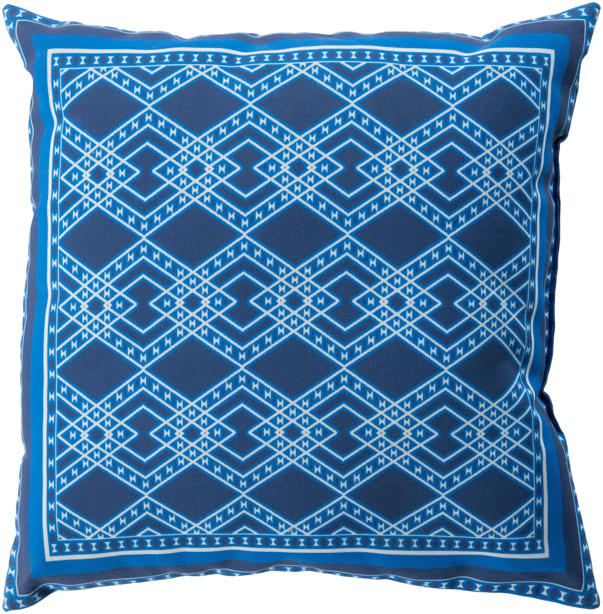 Livabliss Indigo Blues ID-011 18"L x 18"W Pillow