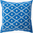 Livabliss Indigo Blues ID-017 18"L x 18"W Pillow