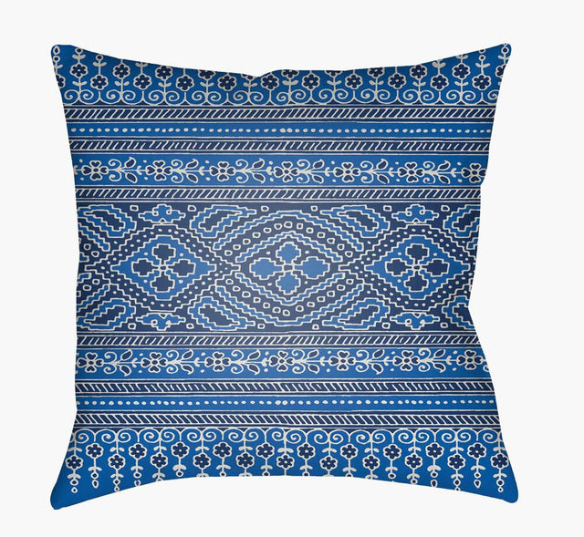 Surya Indigo Blues ID-018  18"L x 18"W Fabric