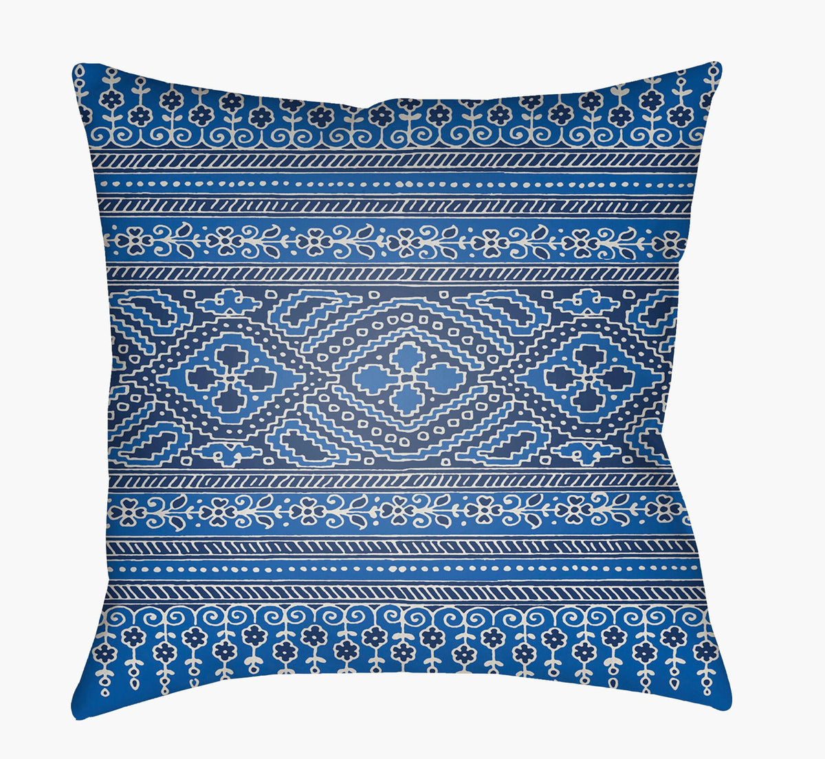 Livabliss Indigo Blues ID-018 18"L x 18"W Pillow