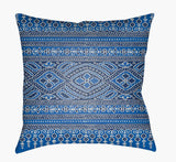 Livabliss Indigo Blues ID-018 18"L x 18"W Pillow