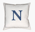 Livabliss Initials INT-014 20"L x 20"W Pillow