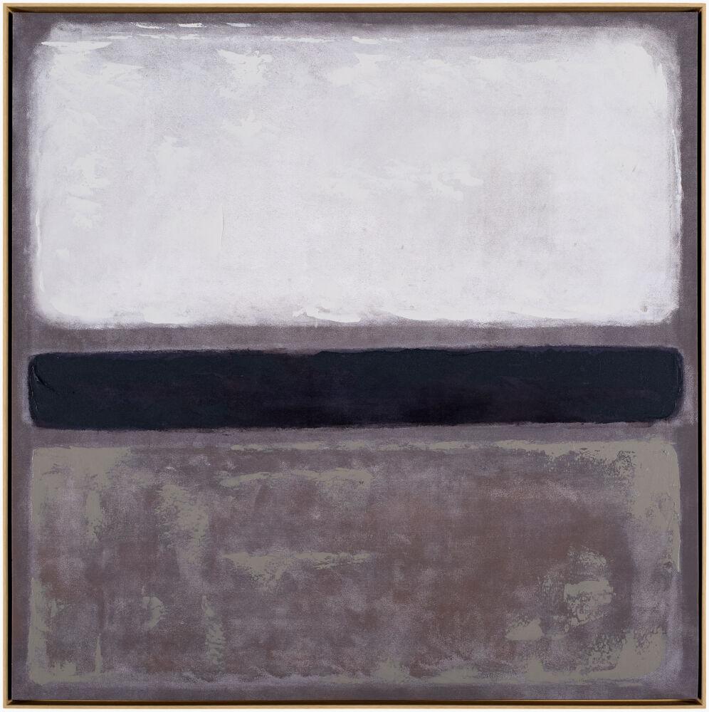 Surya Inyo INYO-001 Black;Brown;Gray;White 40"H x 40"W x 2"D Wall Art