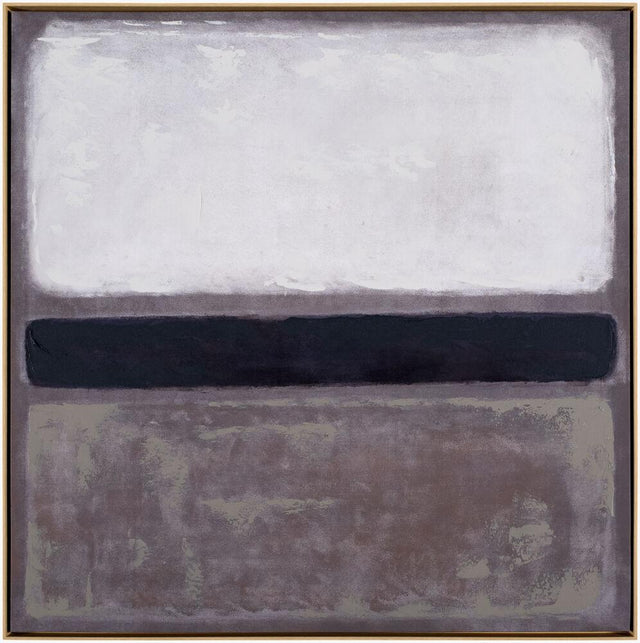 Surya Inyo INYO-001 Black;Brown;Gray;White 40"H x 40"W x 2"D Wall Art