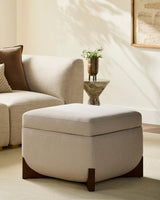 Surya Jovie JOVI-001 18"H x 24"W x 24"D Bench/Ottoman/Stool