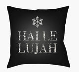 Livabliss Hallelujah JOY-006 18"L x 18"W Pillow