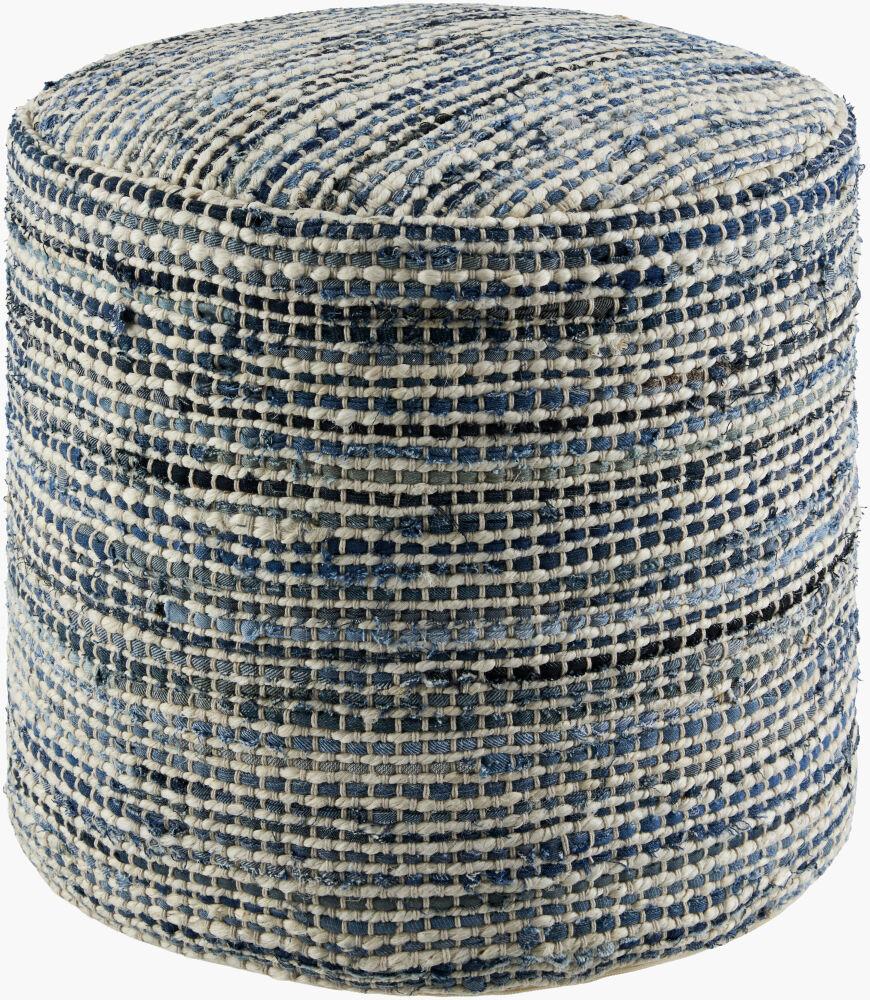 Surya Kawe KAWPF-002  16"H x 16"W x 16"D Fabric