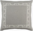 Surya Kingdom KGDM-7063 Gray;Ivory 18"L x 18"W Fabric
