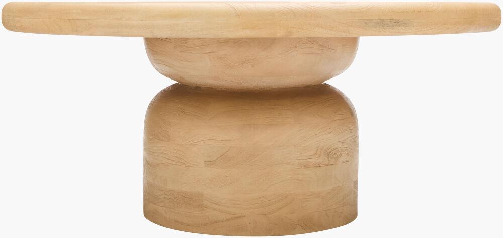 Surya Koben KOBN-004 16"H x 36"W x 36"D; 36"H x 22"W x 36"D Accent Table
