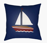Surya Sail LAKE-011  18"L x 18"W Fabric