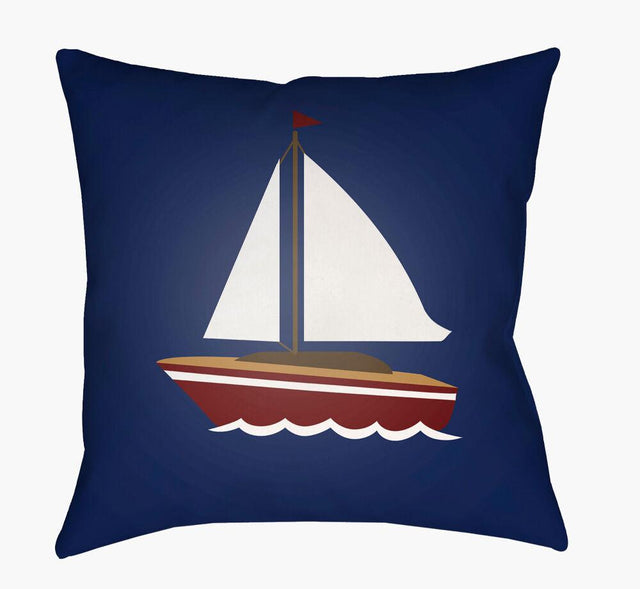 Surya Sail LAKE-011  18"L x 18"W Fabric