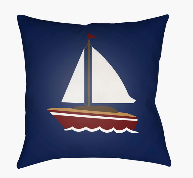 Livabliss Sail LAKE-011 18"L x 18"W Pillow