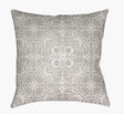 Surya Laser Cut LC-001 Light Gray;Off-White 18"L x 18"W Fabric
