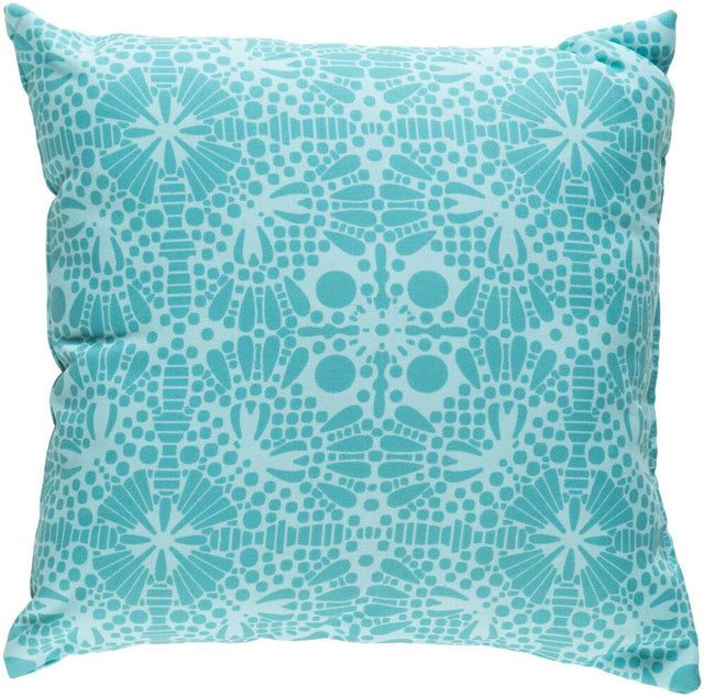 Surya Laser Cut LC-006 Sage;Seafoam 18"L x 18"W Fabric
