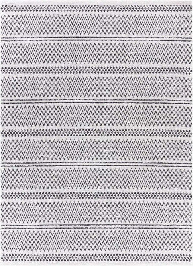 Surya La Casa LCS-2304 Black;Cream 1'10" x 2'11" Rug