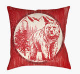 Livabliss Lodge Cabin LGCB-2016 16"L x 16"W Pillow
