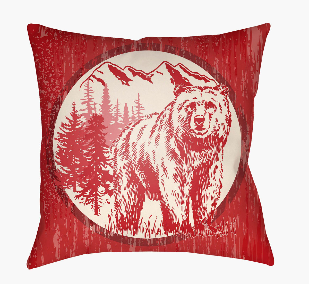 Livabliss Lodge Cabin LGCB-2016 26"L x 26"W Pillow