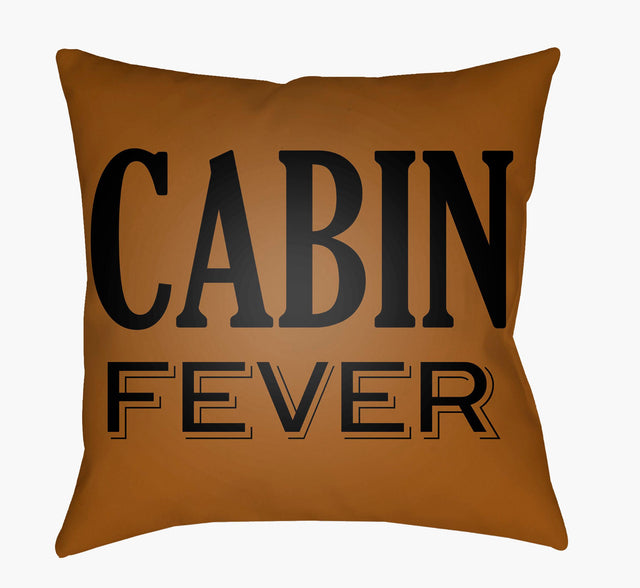 Livabliss Lodge Cabin LGCB-2034 18"L x 18"W Pillow