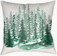Surya Lodge Cabin LGCB-2080  18"L x 18"W Fabric