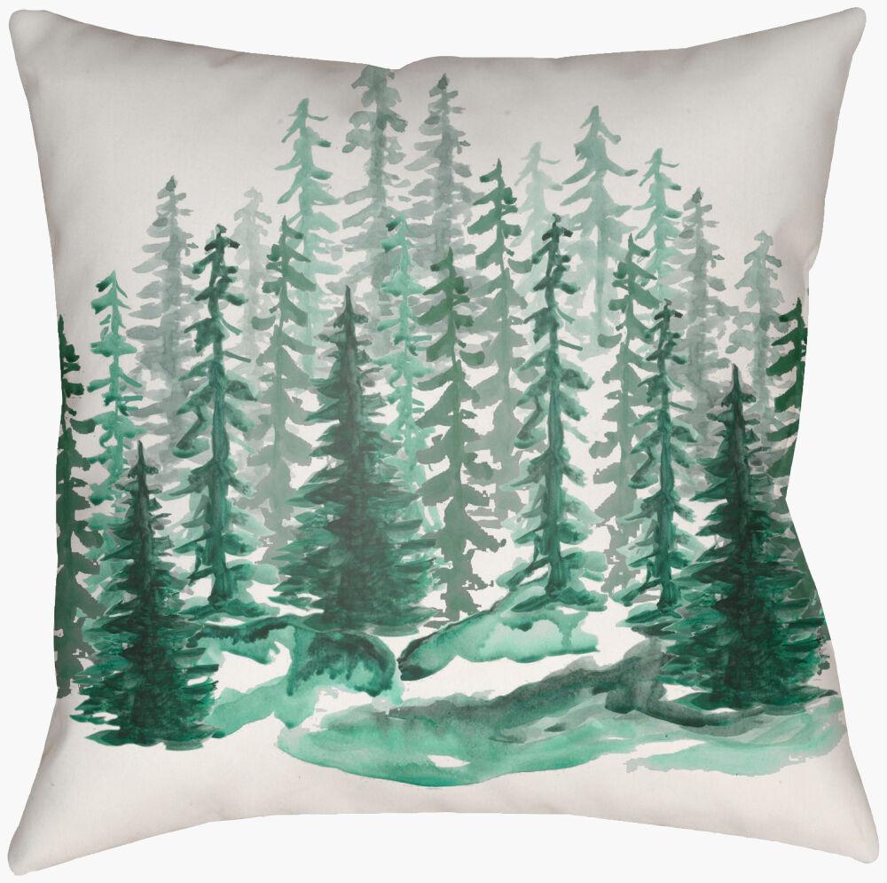 Surya Lodge Cabin LGCB-2080  18"L x 18"W Fabric