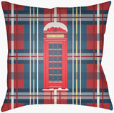 Livabliss London Holiday LHD-001 18"L x 18"W Pillow
