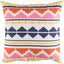 Surya Littles LI-007 Burnt Orange;Dark Blue;Ivory;Pink;Yellow 18"L x 18"W Fabric