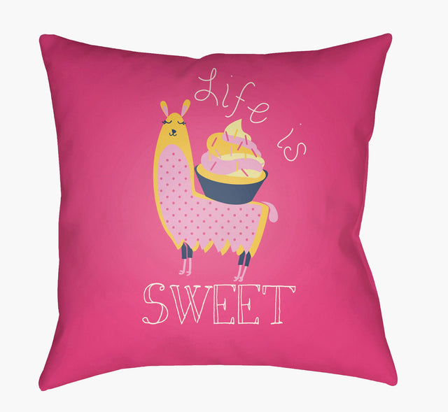Livabliss Littles LI-028 18"L x 18"W Pillow