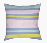Surya Littles LI-036 Light Blue;Light Green;Lilac;Sky Blue 18"L x 18"W Fabric