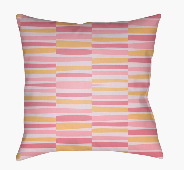 Surya Littles LI-045 Light Pink;Lilac;Pink;Yellow 18"L x 18"W Fabric