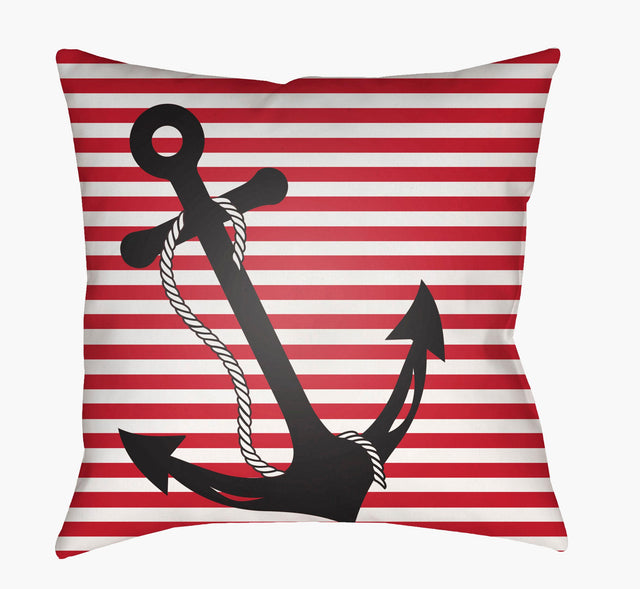 Livabliss Anchor LIL-002 18"L x 18"W Pillow