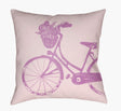 Livabliss Bicycle LIL-011 18"L x 18"W Pillow