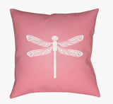 Livabliss Dragonfly LIL-026 18"L x 18"W Pillow