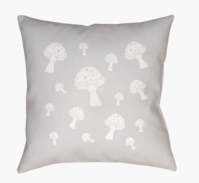 Livabliss Mushrooms LIL-043 20"L x 20"W Pillow