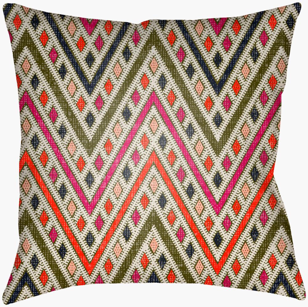 Surya Lolita LOTA-1533 Beige;Deep Teal;Dusty Pink;Mustard;Navy;Wheat 16"L x 16"W Fabric