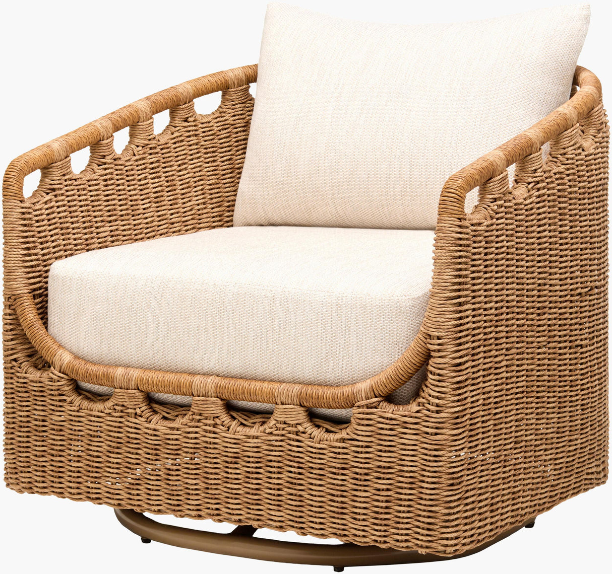 Surya Marvella MARV-010 30"H x 33"W x 33"D Accent Chair