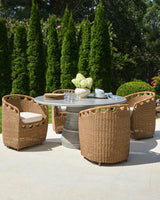 Surya Marvella MARV-007 31"H x 24"W x 24"D Dining Table/Seating