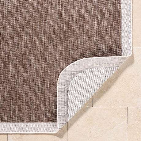 Surya Miami Beach MBH-2307 Cream;Dark Brown 2'4" x 3'9" Rug