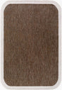 Surya Miami Beach MBH-2307 Cream;Dark Brown 2'7" x 7'3" Rug