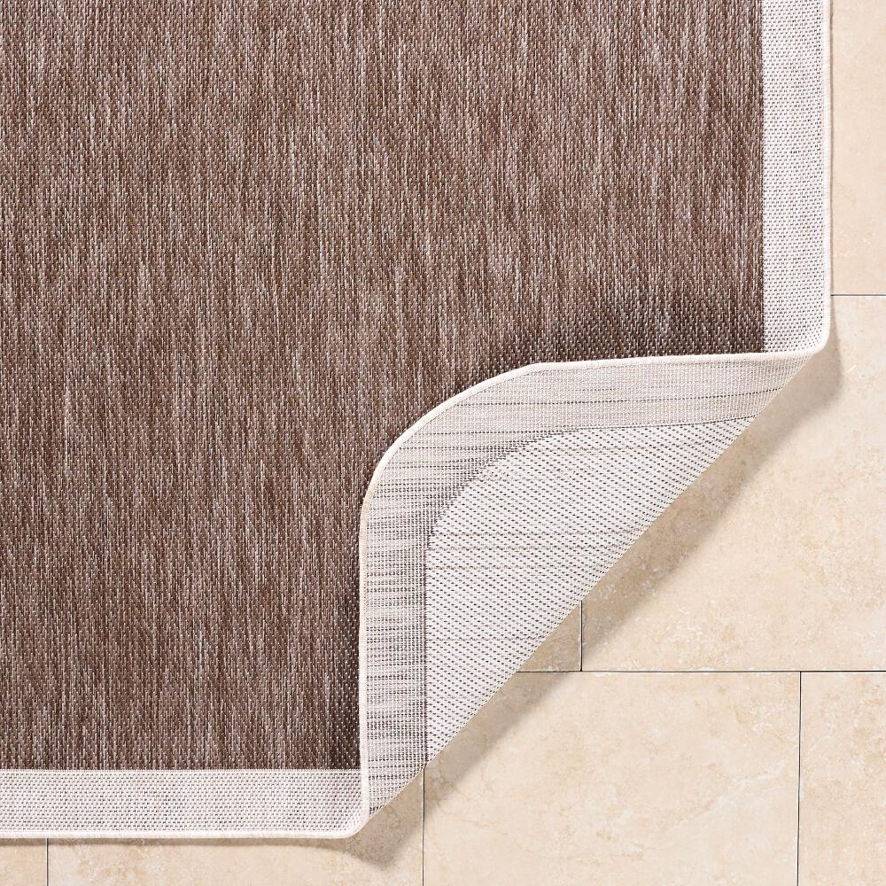 Surya Miami Beach MBH-2307 Cream;Dark Brown 2'7" x 7'3" Rug