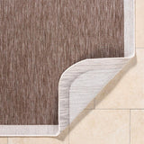 Surya Miami Beach MBH-2307 Cream;Dark Brown 7'10" x 10' Rug
