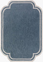 Surya Miami Beach MBH-2308 Blue;Cream 2'4" x 3'9" Rug