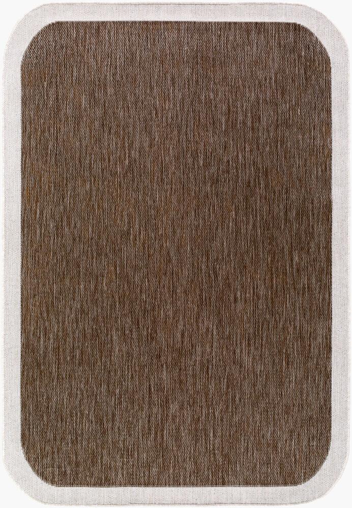 Surya Miami Beach MBH-2307 Cream;Dark Brown 9'2" x 12' Rug