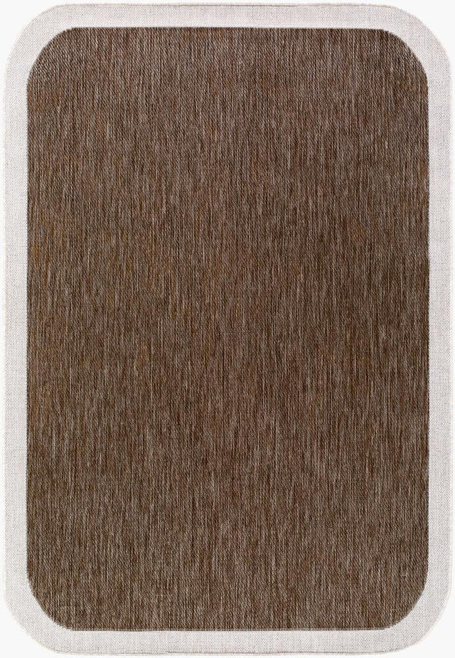 Surya Miami Beach MBH-2307 Cream;Dark Brown 9'2" x 12' Rug