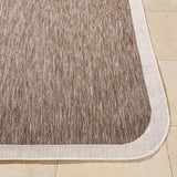 Surya Miami Beach MBH-2307 Cream;Dark Brown 9'2" x 12' Rug